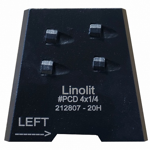 Франкфурт алмазный "КОГОТЬ" Linolit® #PCD4*1/4 MB_LN LEFT (левый)